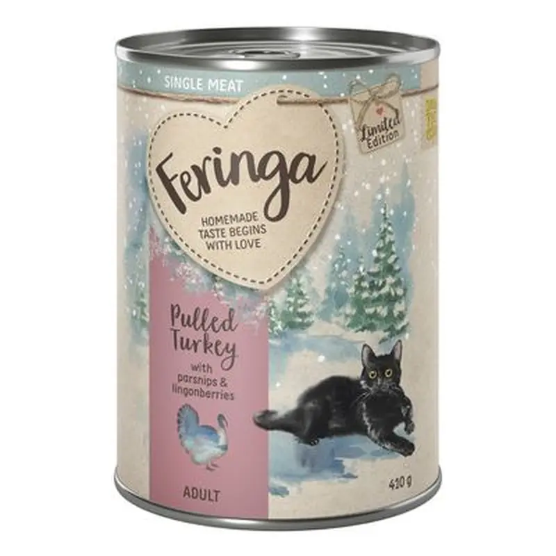 Limited Edition: Feringa Single Meat Winter Menu - Pulled Turkey with Parsnips - 6 x 410g