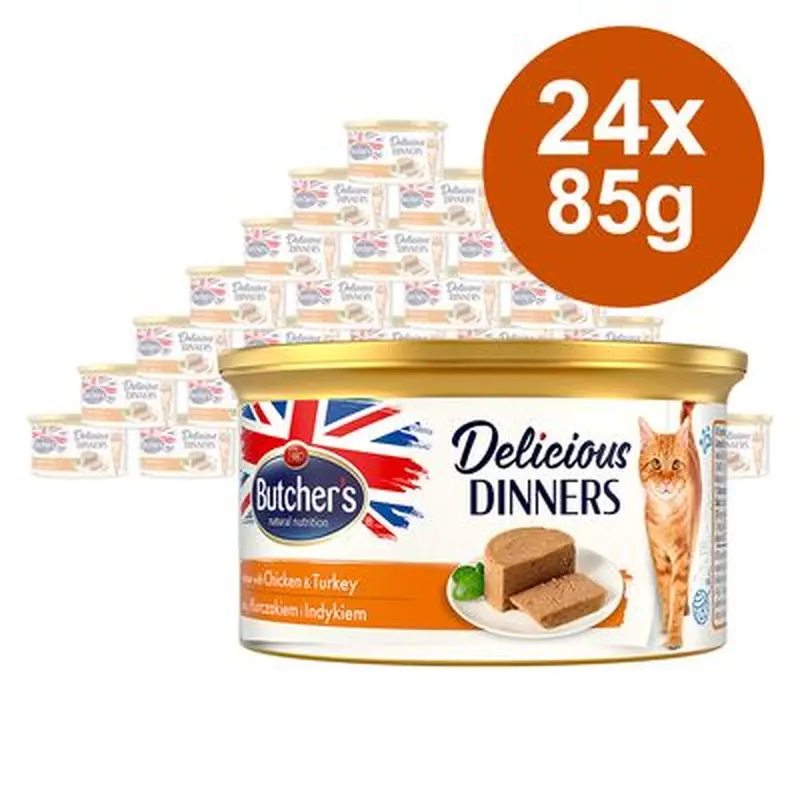 Butcher's Delicious Dinners 24 x 85g - Tuna & Ocean Fish