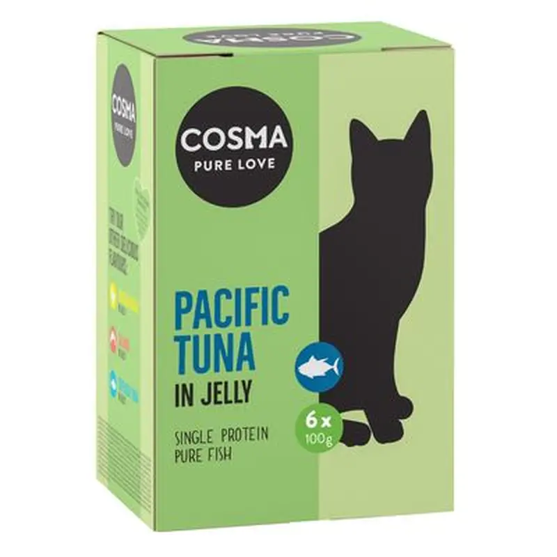 Cosma Original Pouches in Jelly 6 x 100g - Mixed Pack (4 Varieties)