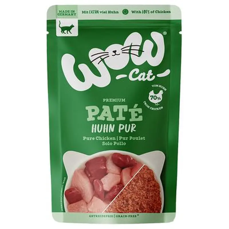WOW Cat Adult Pt Saver Pack 24 x 125g - Chicken & Salmon