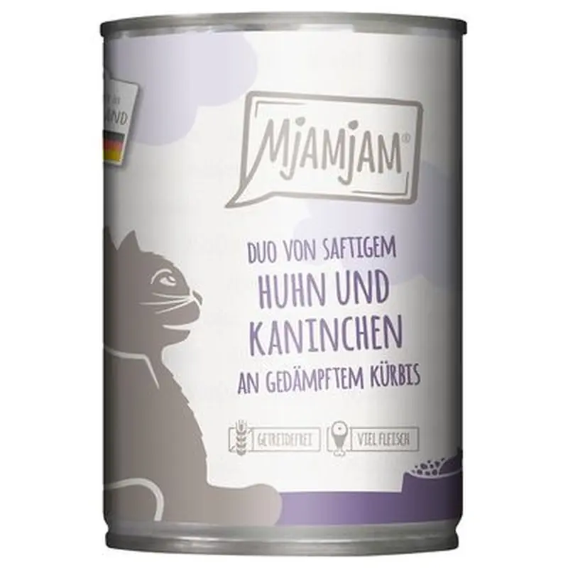 MjAMjAM Duo 6 x 400g - Tender Duck & Freshwater Fish with Carrots
