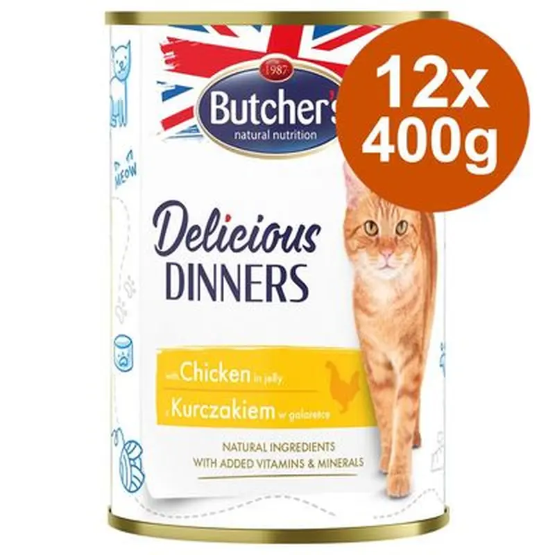 Butcher's Delicious Dinners Saver Pack 12 x 400g - Mixed Pack (3 Varieties)
