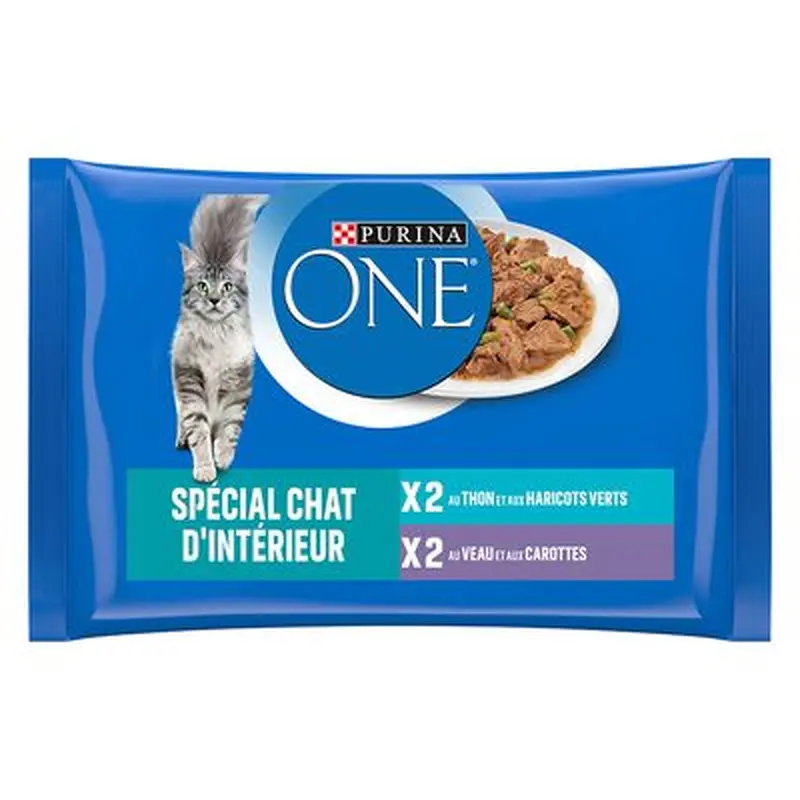 PURINA ONE Indoor Cat - Sensitive chicken and tuna
