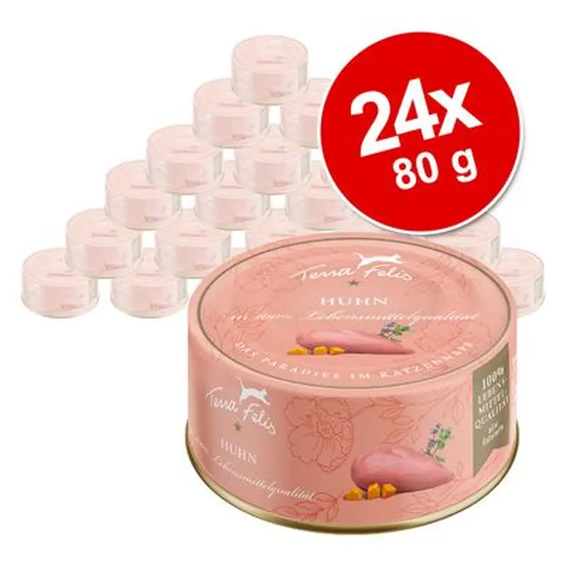 Saver Pack Terra Felis Complete 24 x 80 g - Rabbit