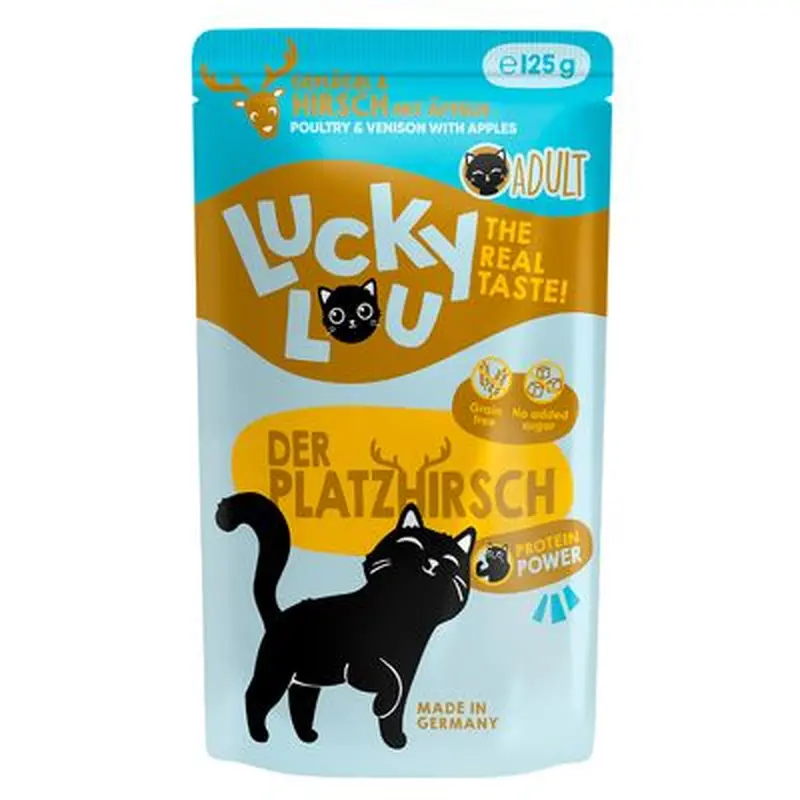 Lucky Lou Adult 16 x 125g - Poultry & Lamb