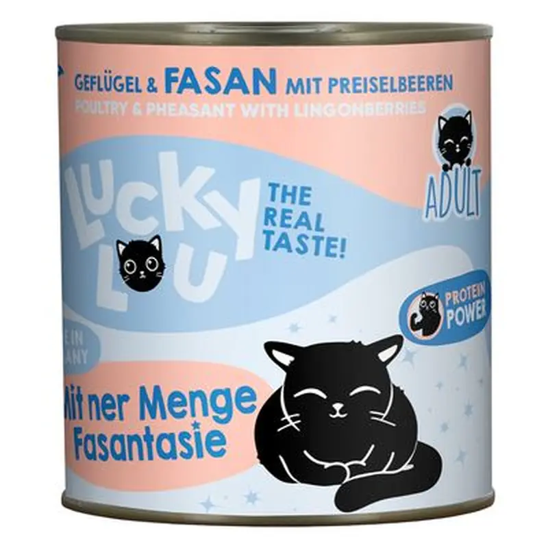 Lucky Lou Adult 6 x 800g - Tasty Mix (4 Varieties)