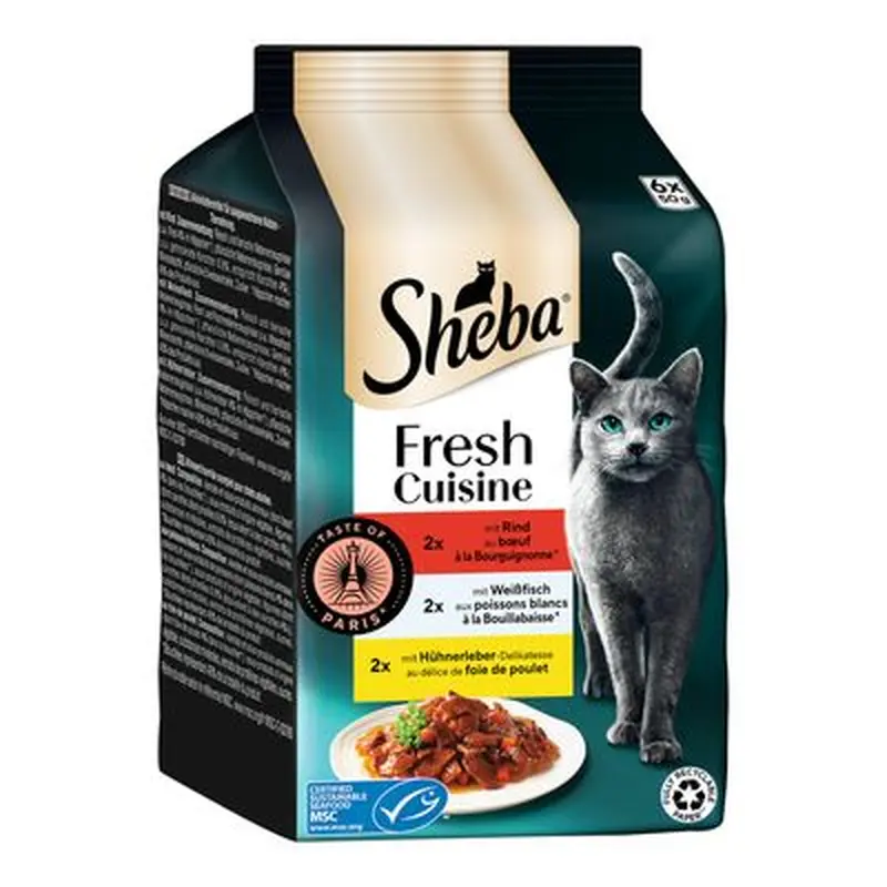 Sheba Fresh Cuisine Taste of Paris - 6 x 50g