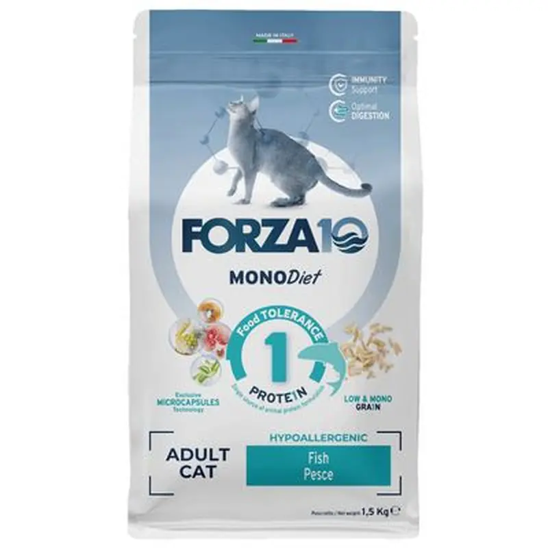 Forza 10 Mono Diet Adult Cat with fish - 1.5 kg