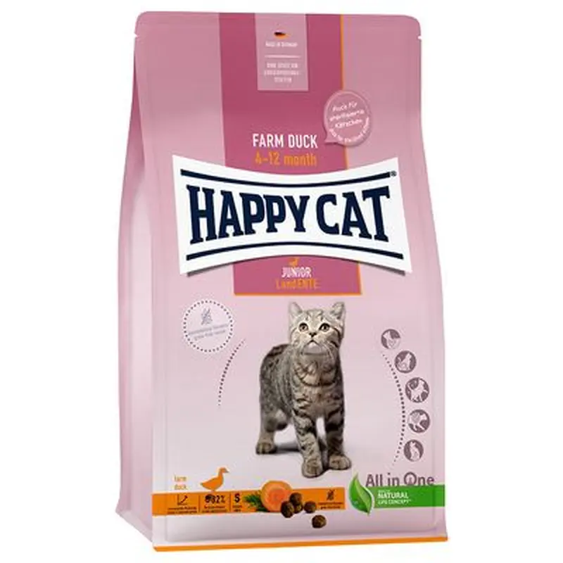 Happy Cat Young Junior Land duck - 1.3 kg