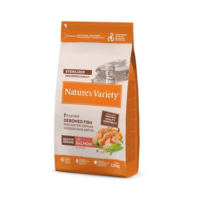 Nature's Variety Healthy Grains Sterilised Salmon - 1.25kg
