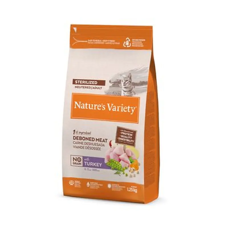 Nature's Variety No Grain Sterilised Adult Turkey - 1.25kg