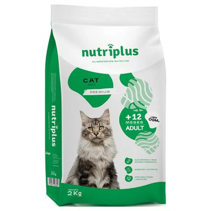 Nutriplus Adult Cat - Economy Pack: 2 x 2kg