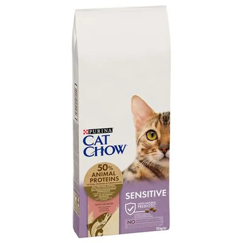 PURINA Cat Chow Adult Special Care Sensitive Salmon - Economy Pack: 2 x 15kg