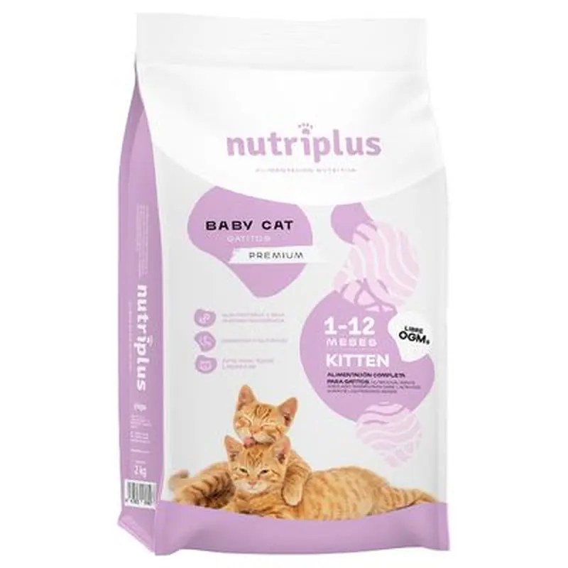 Nutriplus Kitten - Economy Pack: 2 x 2kg