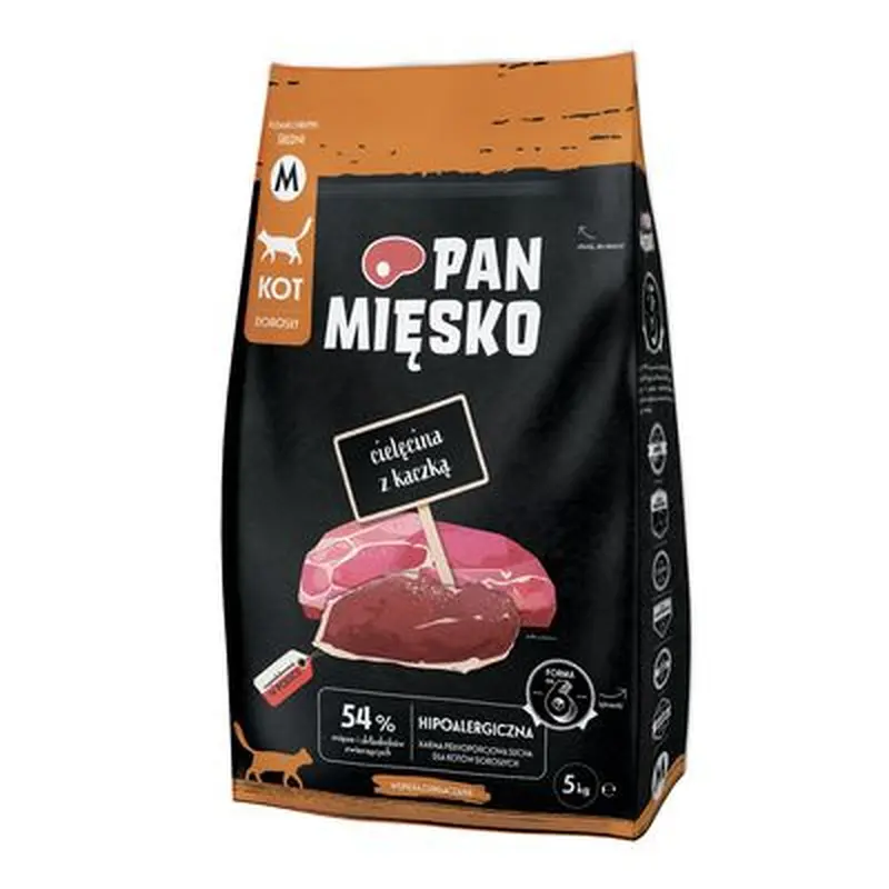 Pan Misko Medium Veal with Duck - Economy Pack: 2 x 5kg