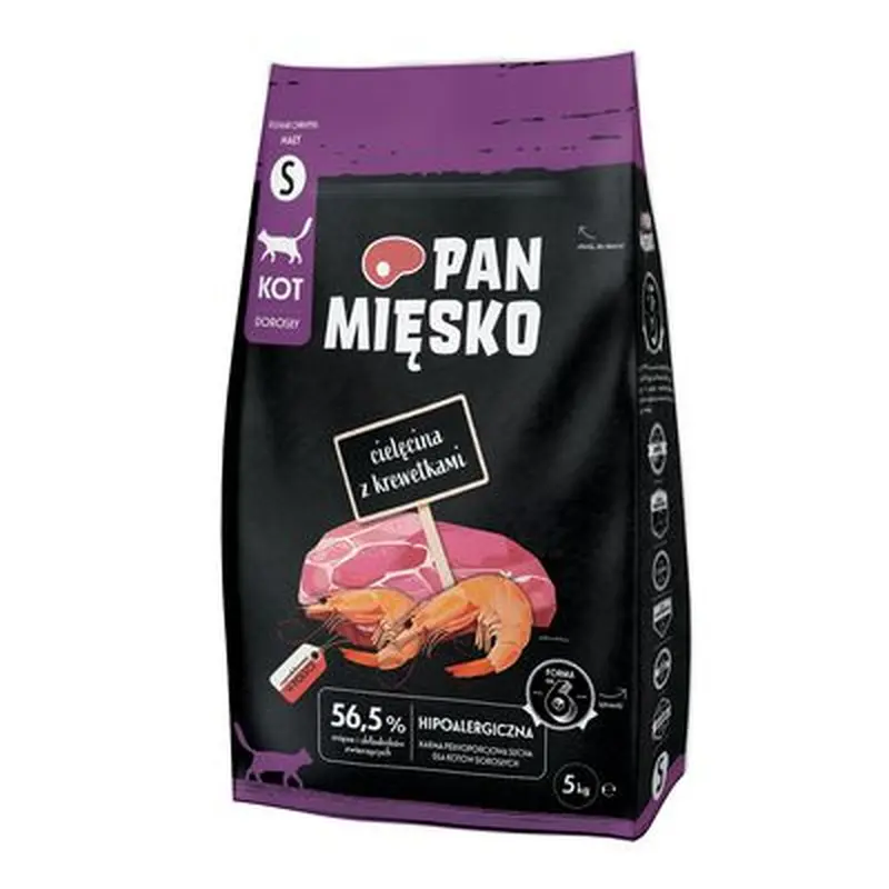Pan Misko Small Veal with Shrimp - 5kg