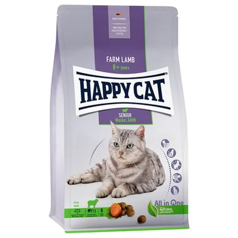 Happy Cat Senior Pasture Lamb - 4kg