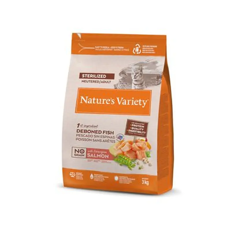 Nature's Variety No Grain Sterilised Norwegian Salmon - Economy Pack: 2 x 7kg