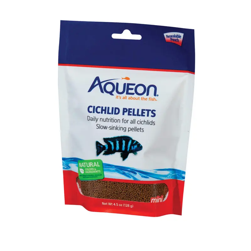 Aqueon Cichlid Food Mini 4.5 Ounces