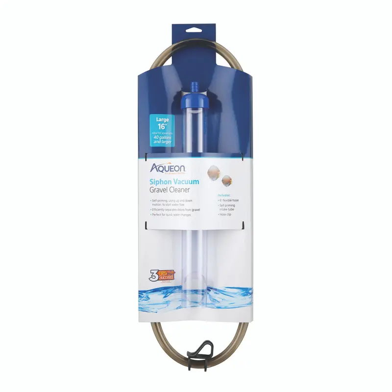 Aqueon Siphon Vacuum Gravel Cleaner Large - 16 Inches