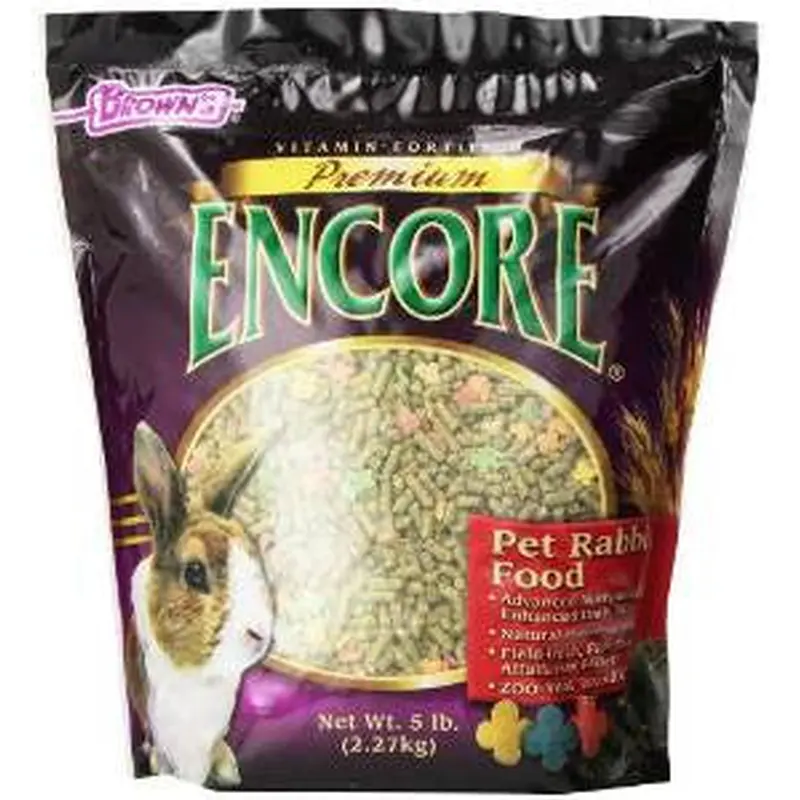 F.M. Brown's 51196 Encore Premium Rabbit Food 5lb6-90767 