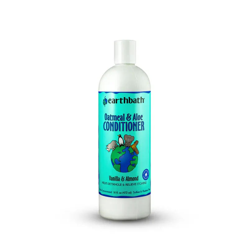 Earthbath Oatmeal & Aloe Conditioner, Vanilla & Almond 16oz