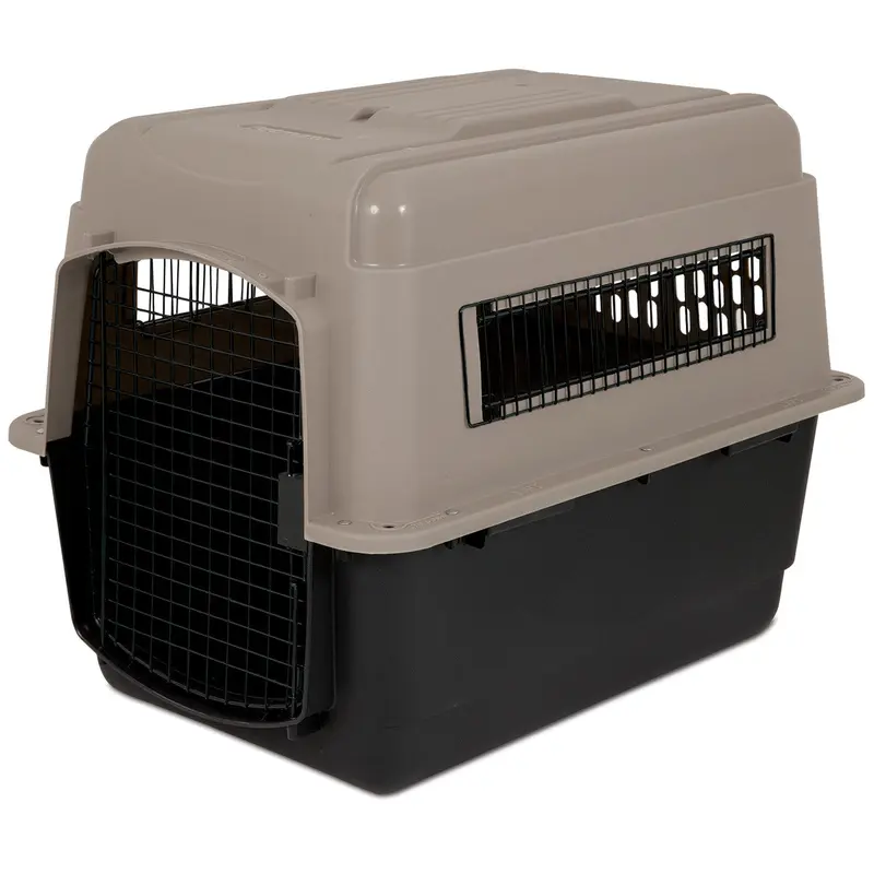 Petmate Ultra Vari Dog Kennel Taupe, Black 32 in