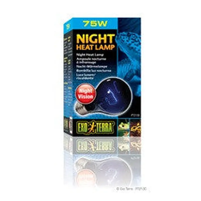 Exo Terra Night Heat Lamp 75w Pt2130