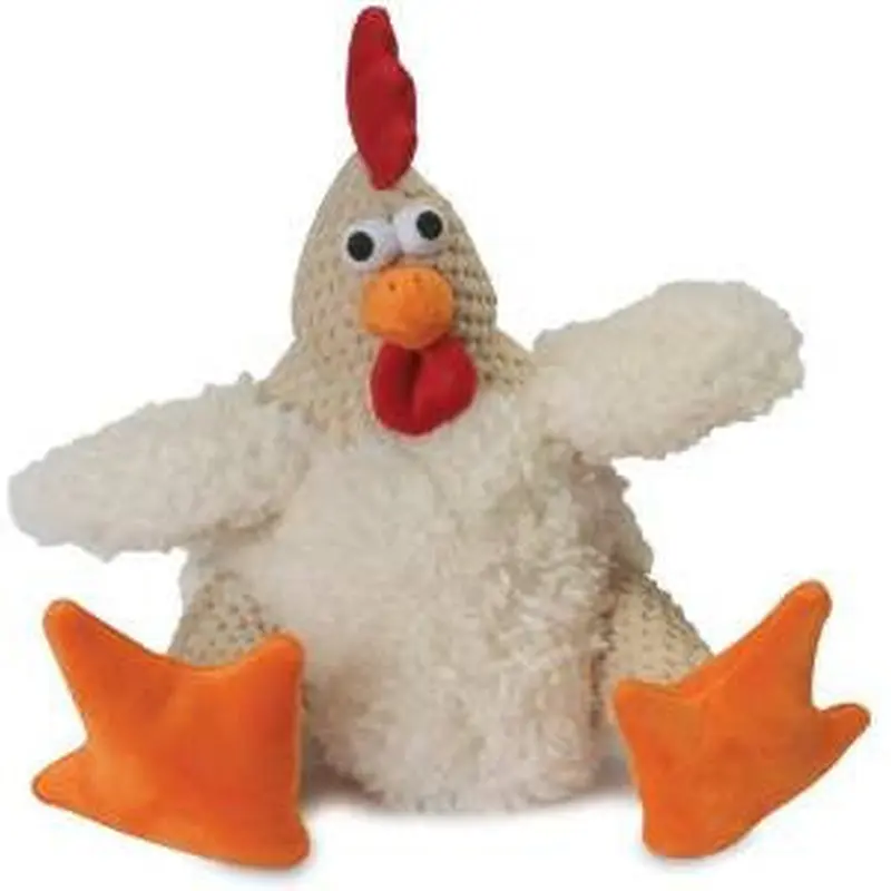 GoDog Corduroy Rooster Fat White 