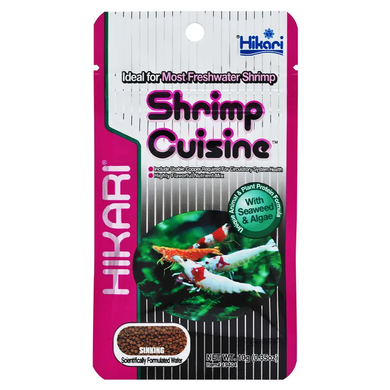 Hikari Shrimp Cuisine Pellets Fish Food 0.35 oz (D)
