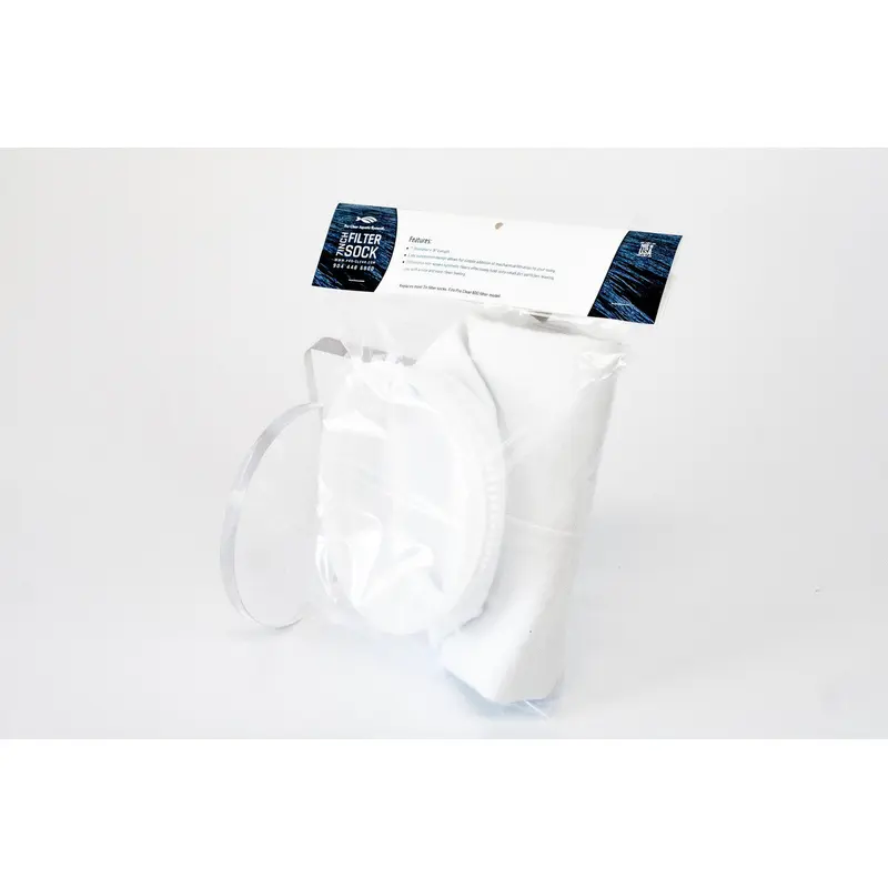 Pro Clear Aquatic Systems Fabric Filter Sock 7in X 14in 200 Micron