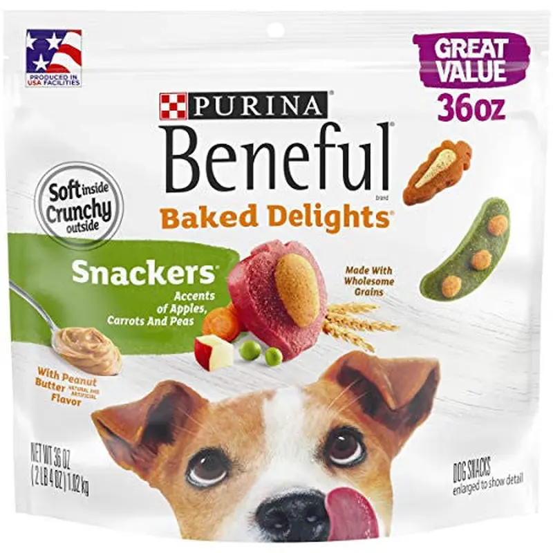 Beneful Baked Delight Dog Treat 4/36oz 