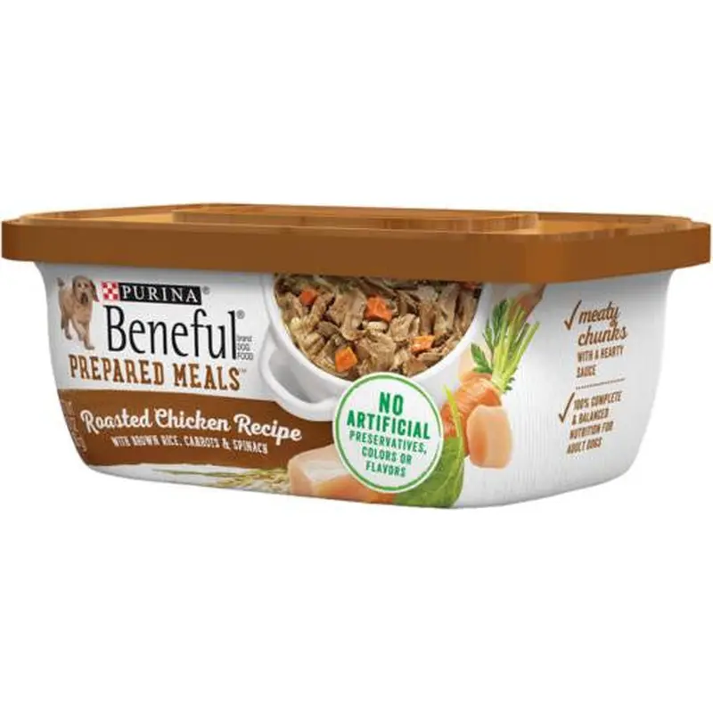 Beneful Prepared Meals Roasted Chicken Recipe 8/10OZ 