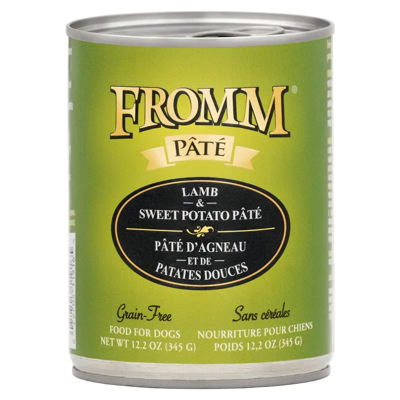 Fromm Lamb & Sweet Potato Pate Canned Dog Food 12.2 oz