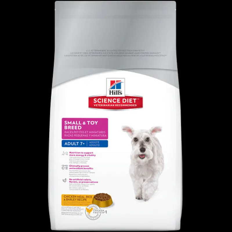 Science Diet Small & Toy Breed Mature Dry Dog Food 4.5lb
