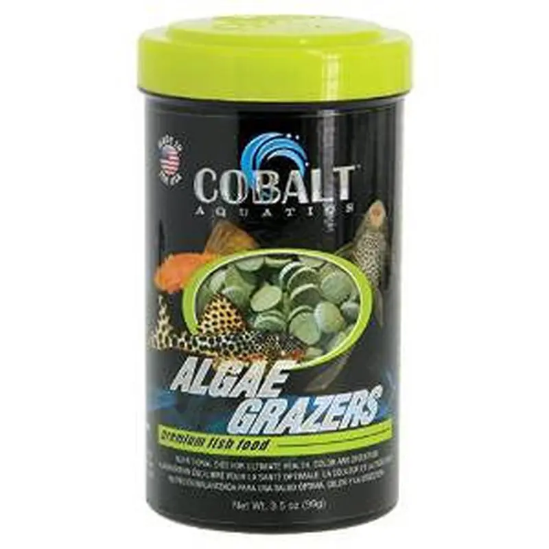 Cobalt Algae Grazer Fish Food 3.5z 