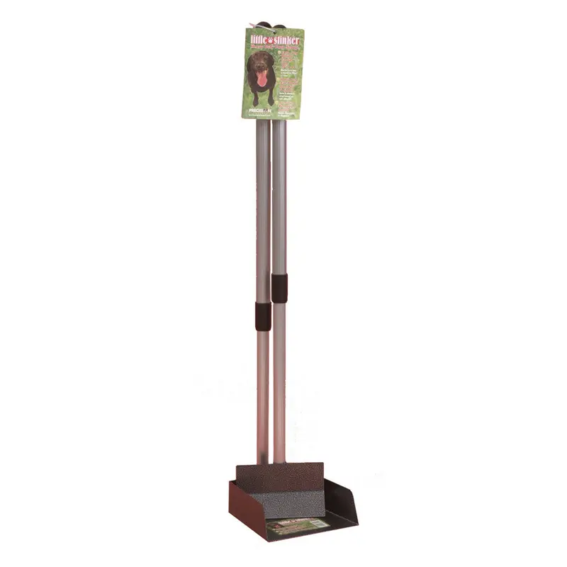 Precision Little Stinker Poop Scoop with Spade Black/Silver LG