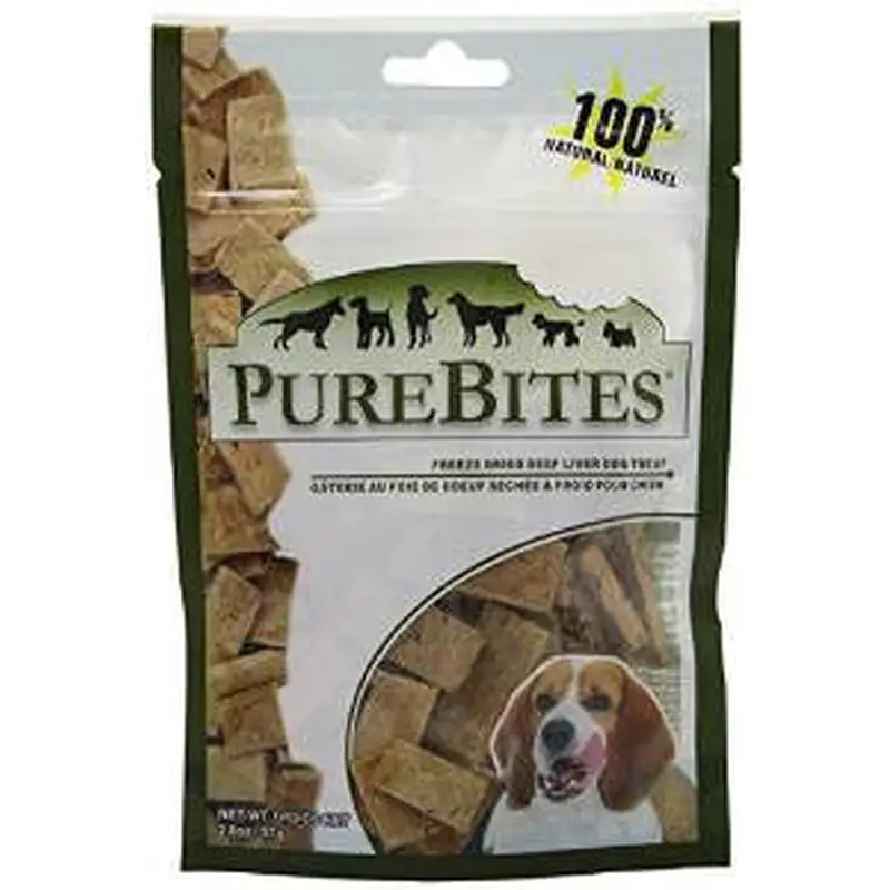 PureBites Beef/Liver Freeze Dried Treats 2 oz. 