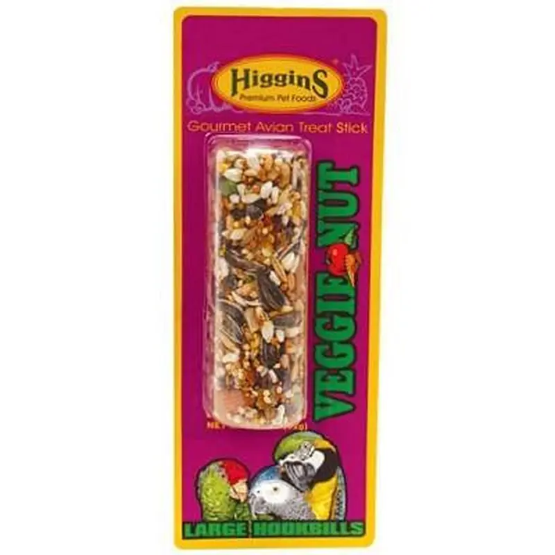 Higgins Sunburst Treat Sticks Veggie Nut Parrot & Conure 2.2 oz