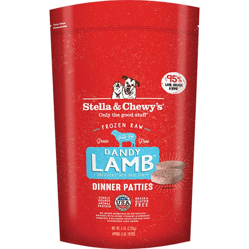 S&c Dandy frozen Lmb Dog 6 Lb 