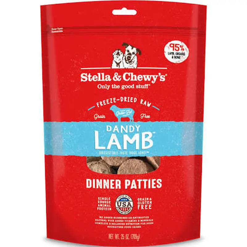 Stella & Chewy's Freeze-Dried Dandy Lamb Dinner 25 oz 