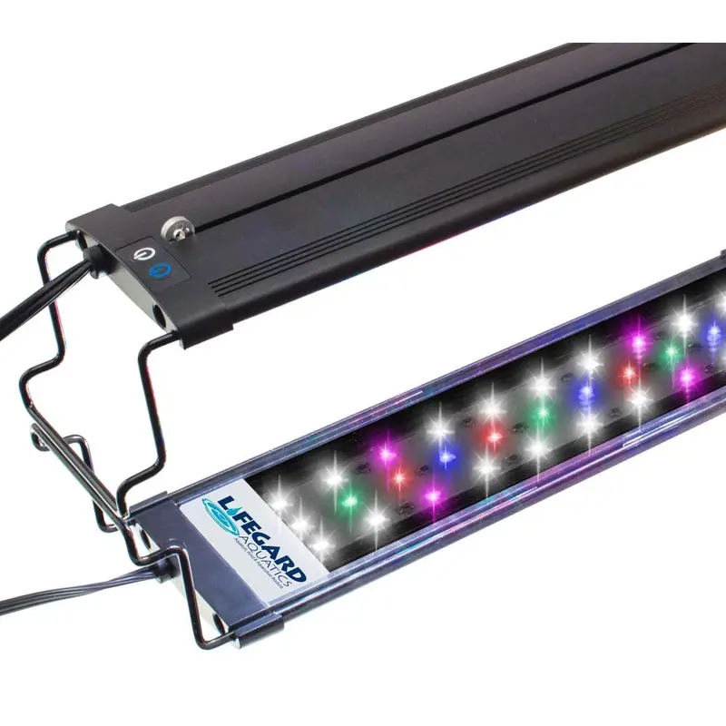 Lifegard Aquatics Full Spectrum LED Light Fixture Black 24 in