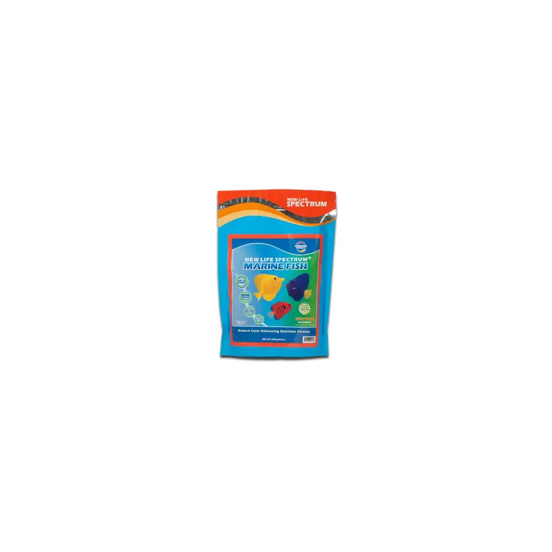 New Life Spectrum Color Enhancing Marine Fish Food 1mm Regular 600G