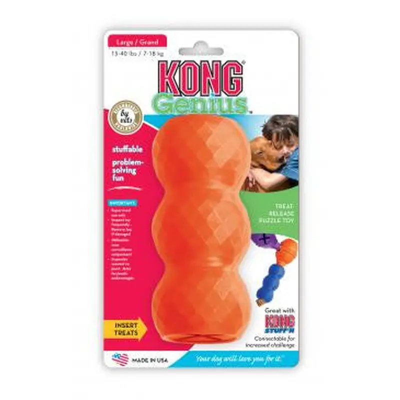 KONG Genius Mike Dog Toy Assorted LG