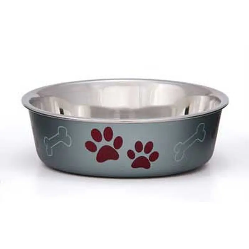 Loving Pets Metallic Bella Bowl Blueberry Large 