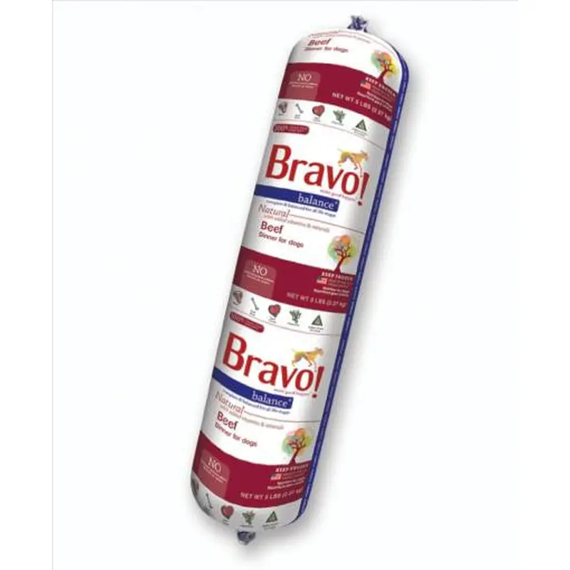 Bravo! Beef Balance Chub 5 lb. SD-5 