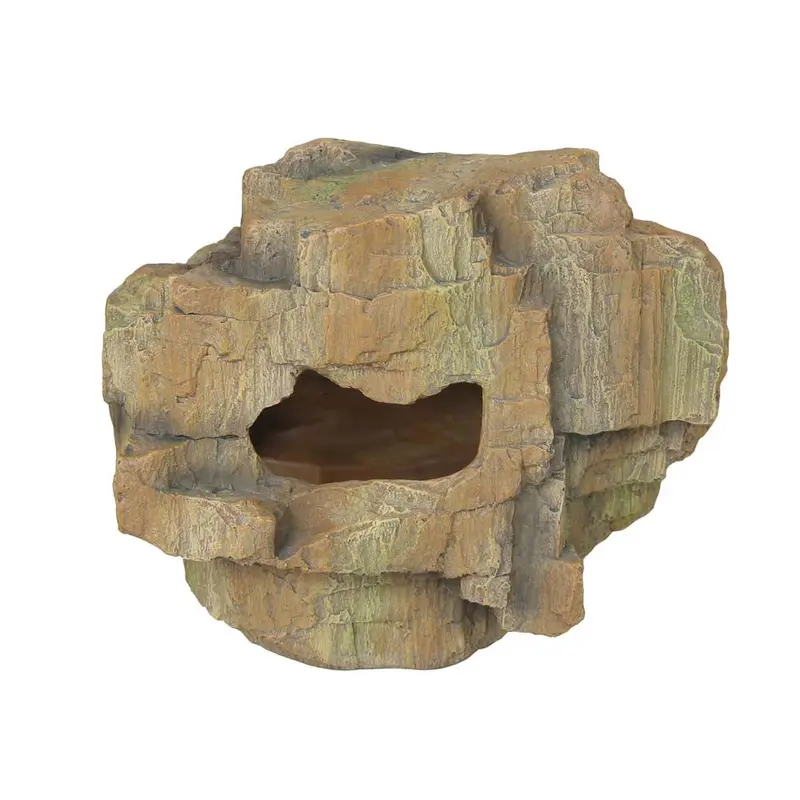 Weco Wecorama Badlands Petrified Forest Terrarium Ornament Brown LG