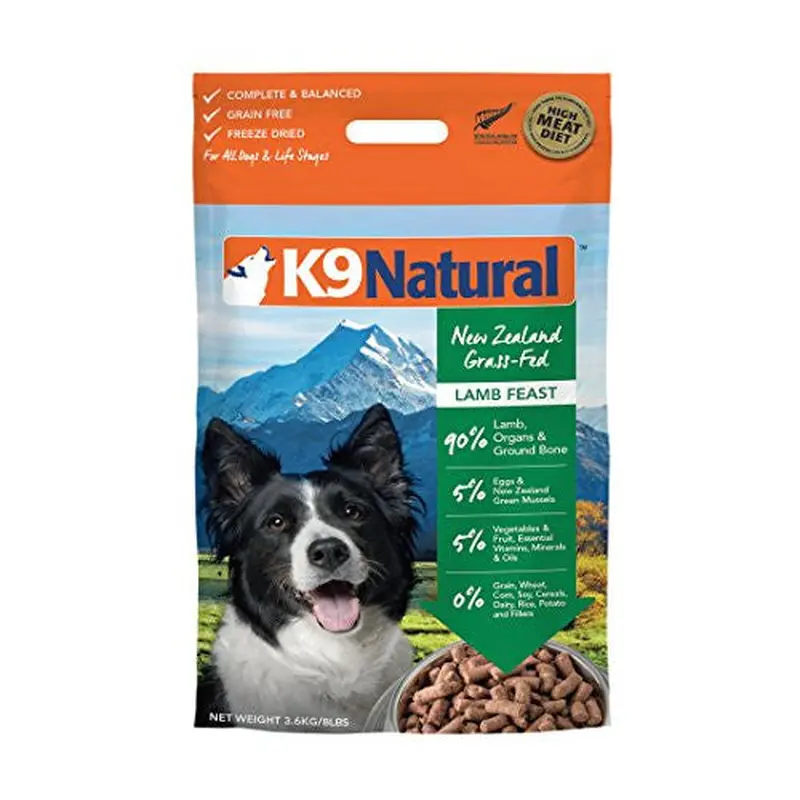 K9 Natural Dog Freeze-dried Lamb 8lb 