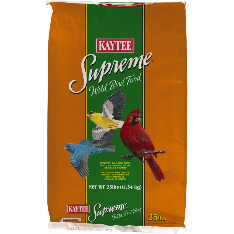 Kaytee Supreme Wild Bird Food 25 Pounds