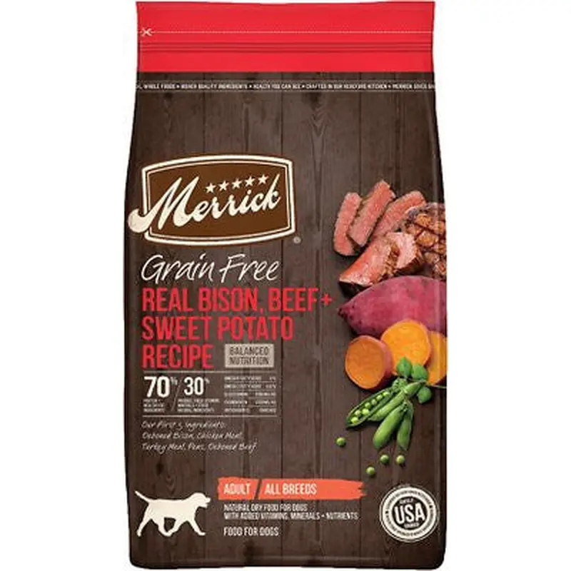 Merrick Dog Gf Bison Bf Swpot 10#